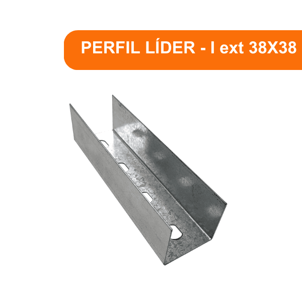 Emenda Externa I 38×38 E-Pz Perfil Líder