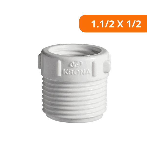 Bucha Redução Roscável 1.1/2 X 1/2 – Krona