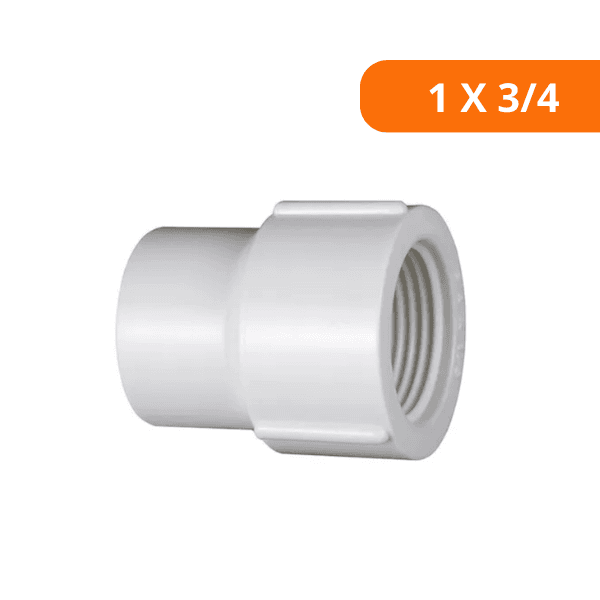 Luva Redução Roscável 1 X 3/4 – Krona
