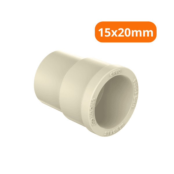Luva Transição F/F Ultraterm X Soldável 15x20mm – Krona