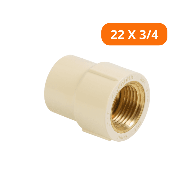 Luva De Transição RF Ultraterm 22 X 3/4 – Krona