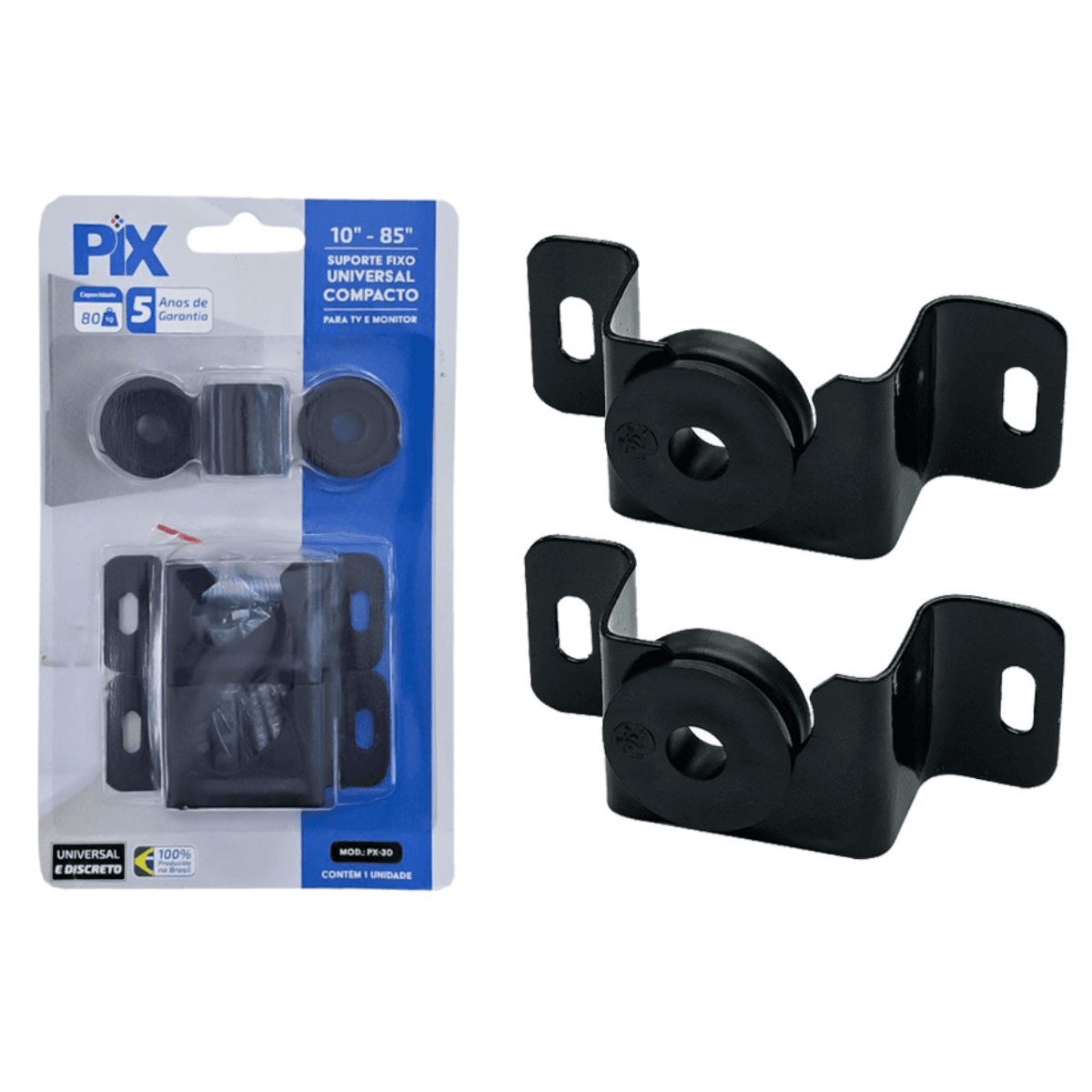 Suporte de TV Fixo Universal Compacto 10″ a 100″ – Pix