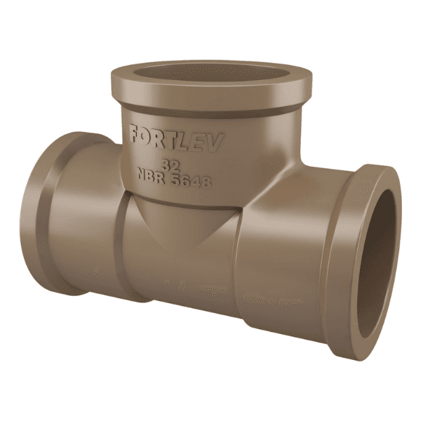 Tê Soldavel 60mm Fortlev