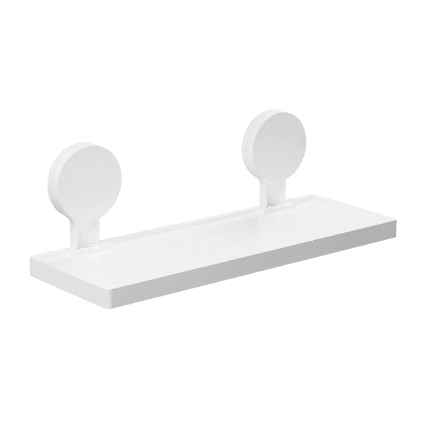 Prateleira Simples Com Adesivo Branco – Astra