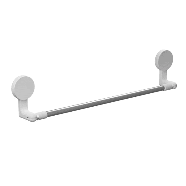 Porta Toalha Com Adesivo Branco – Astra