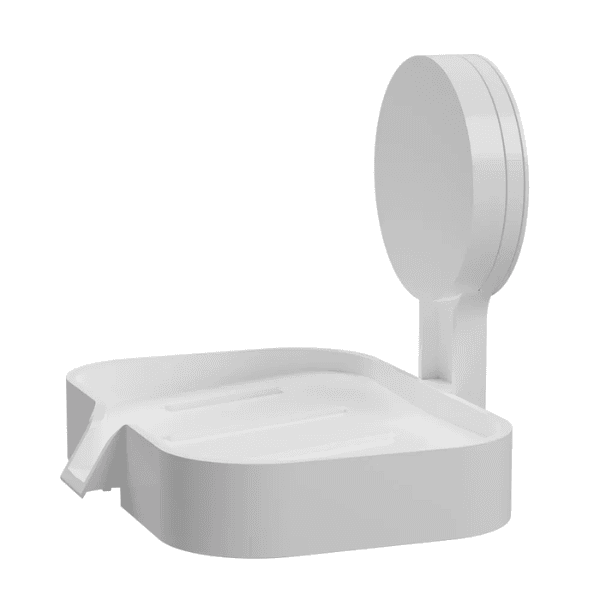 Saboneteira Com Adesivo Branco – Astra
