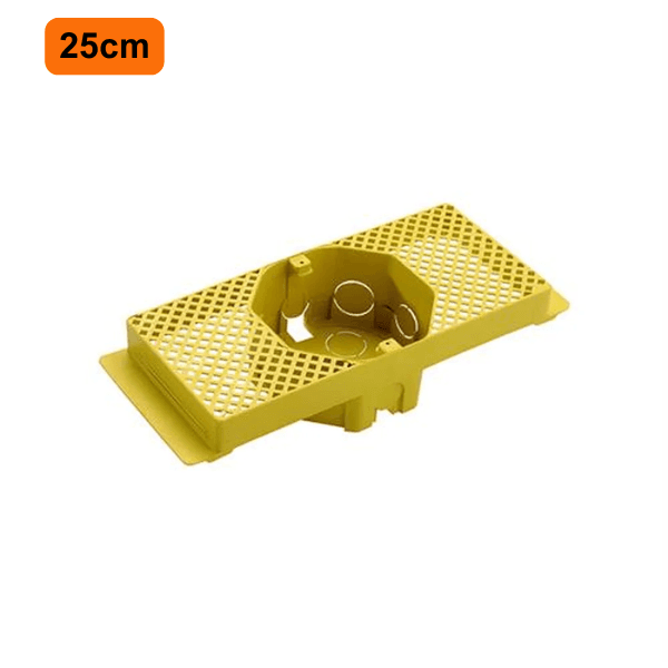 Caixa De Luz Fundo Móvel Com Suporte para Laje 25cm – Canal
