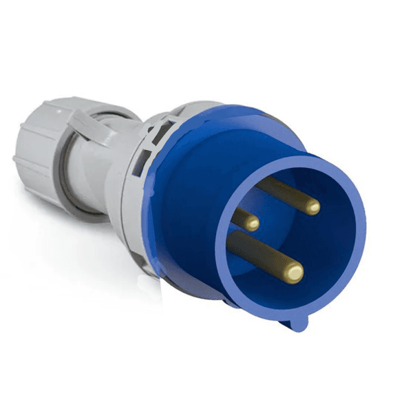 Plugue Móvel KM 3 Polos 200/250V 32A Azul – Krausmuller