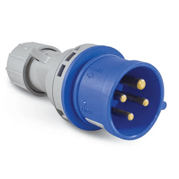KM Plugue Móvel 4 Polos 200/250V 16A Azul – Krausmuller