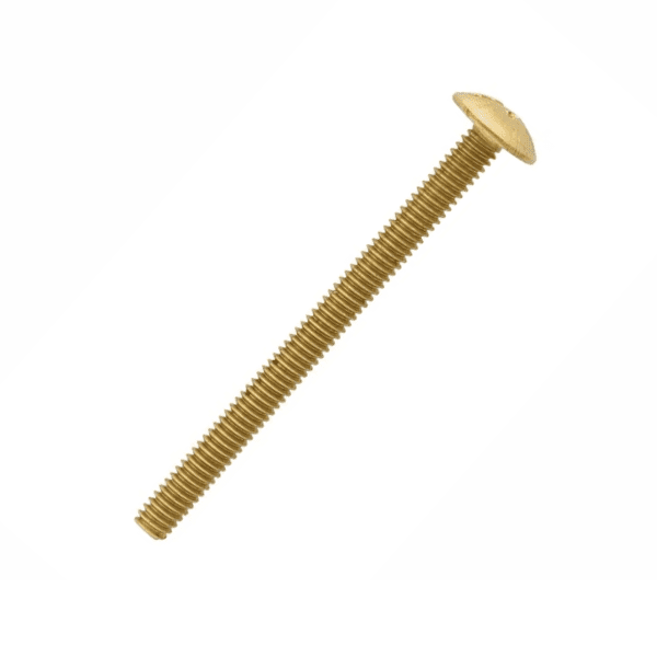 Parafuso Latão Rosca 5/32 X 50mm -Cab.9,6mm Saco Plástico Com 10 Peças – Blukit