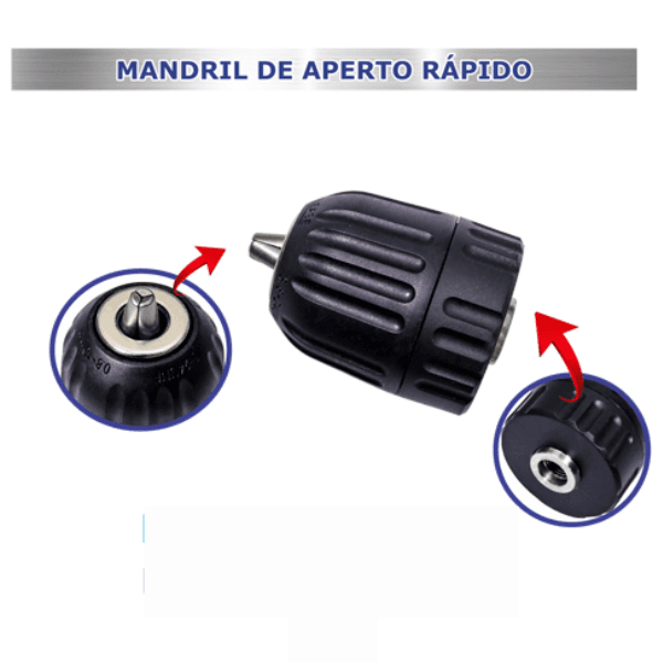 Mandril De Aperto Rapido 1/2″ 40/5 Lotus