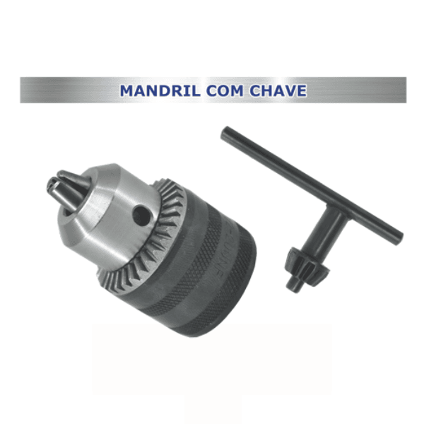 Mandril 1/2″ 13Mm C/ Chave 20Unf 40/8 Lotus