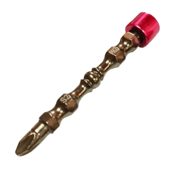 Bit Ponteira Dupla Torção Com Limitador Removível Imã Potente 1/4″ PH2 x 65mm