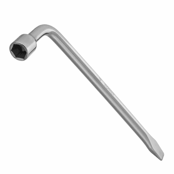 Chave De Roda Tipo L Com Espátula, 17 mm, Crv, 1 PC Stels