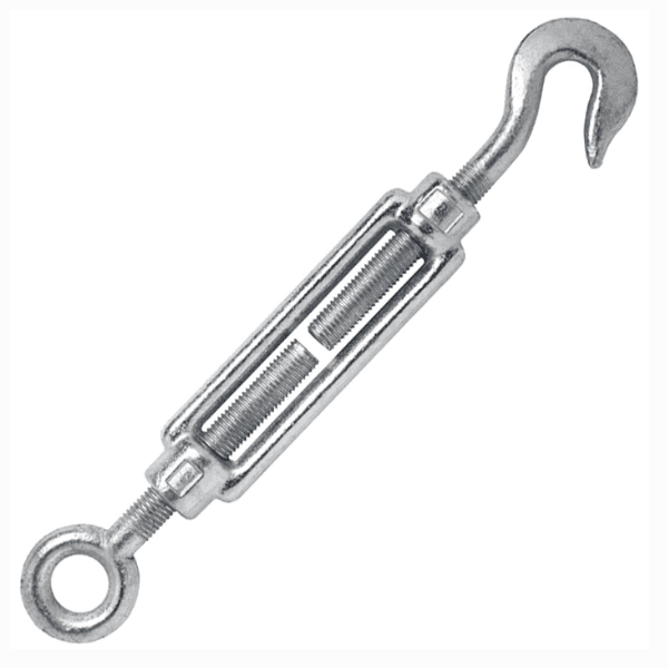 Esticador Leve Maleável Gancho Olhal Galvanizado 3/8 M10 – Bellift