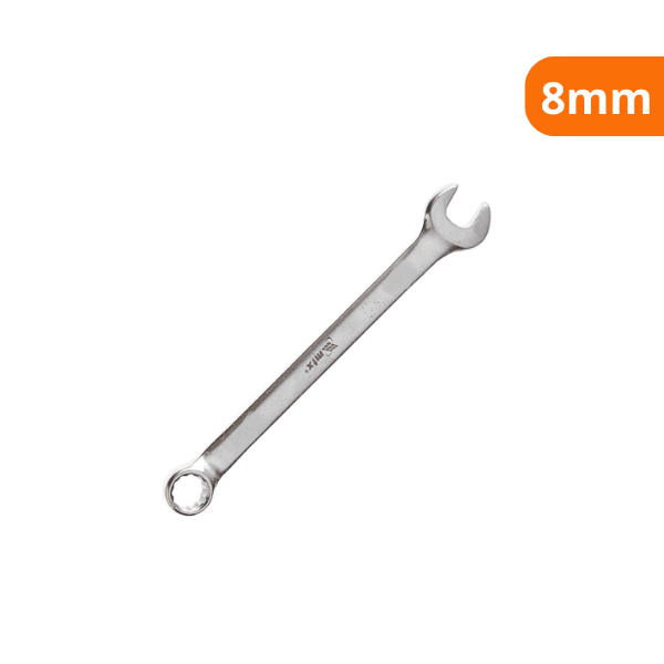 Chave Combinada Cromo Vanadio Cromo Fosco 8mm – MTX