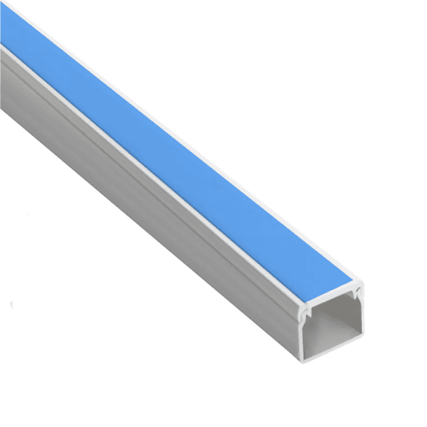 Canaleta 10X10X2000MM C/ Fita Adesiva Branca – Alumbra