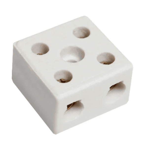 Conector Porcelana 2 Polos 6mm – Thompson