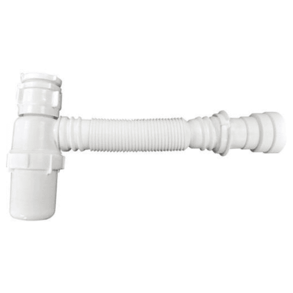 Sifão Sanfonado Universal Copo Branco – Astra