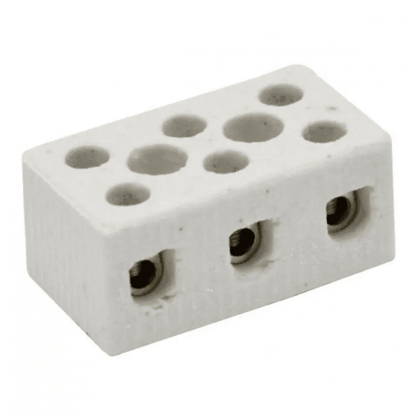 Conector Porcelana 3 Polos 10mm – Foxlux