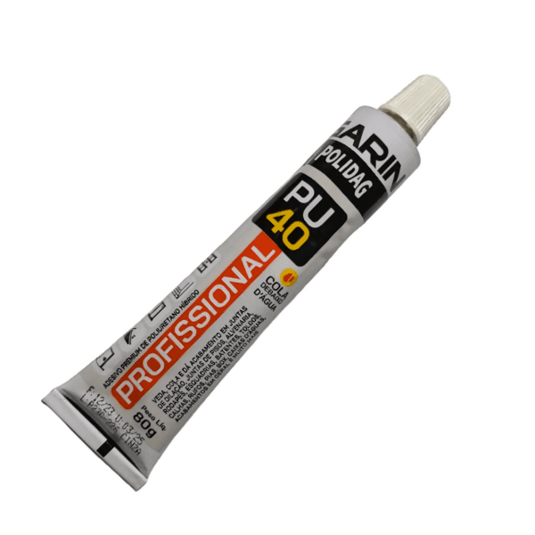 Cola PU 40 Polidag Construção Cinza 80g – Garin