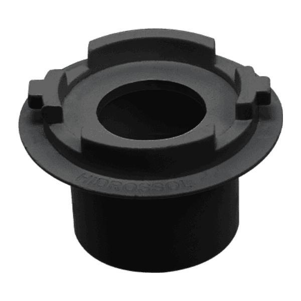 Adaptador Para Eletroduto PVC Resina Preto Externo 1/2″ – Hidrossol