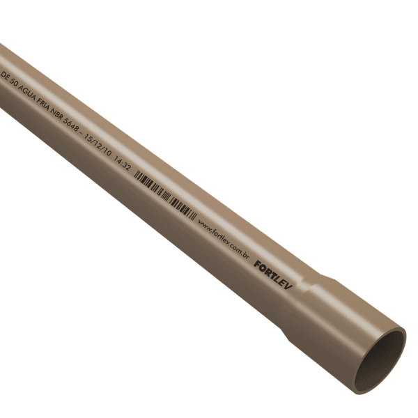 Tubo Soldável Cano PVC 40mm 6m Fortlev