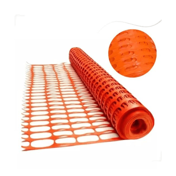 Maxi Tela Tapume de Sinalização Laranja 1,20X50M