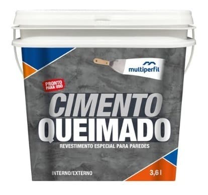 Revestimento Cimento Queimado 3,6L Cinza Claro – Multiperfil
