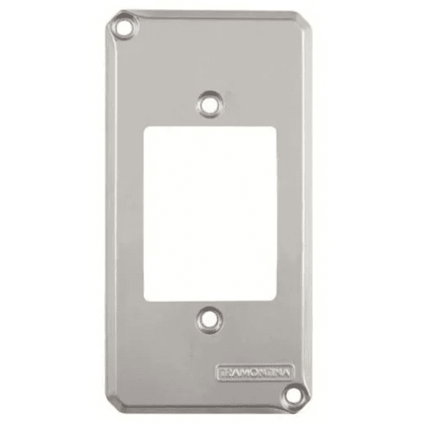 Tampa Para Condulete de 1″ Com 3 Posto Vertical Juntos Para Tomada e Interruptor – Tramontina