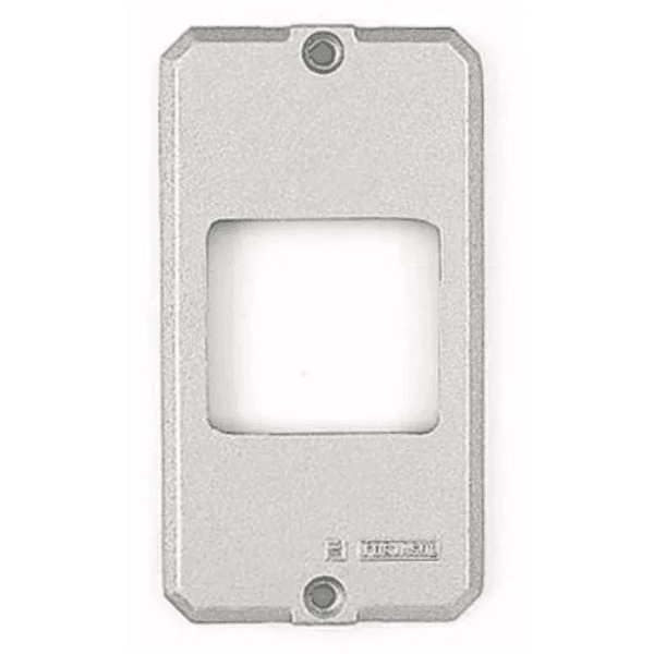 Tampa Condulete de Alumínio 1/2″ e 3/4″ Com 2 Posto de Interruptores – Tramontina